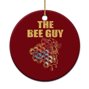 Funny Beekeeper Ceramic Ornament The Bee Guy Insect Animal Lover TS11 1pc Red Print Your Wear