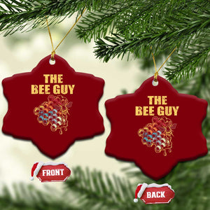 Funny Beekeeper Ceramic Ornament The Bee Guy Insect Animal Lover TS11 Print Your Wear