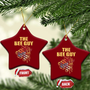 Funny Beekeeper Ceramic Ornament The Bee Guy Insect Animal Lover TS11 Print Your Wear