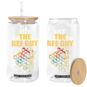 Funny Beekeeper Glass Can The Bee Guy Insect Animal Lover TS11 Print Your Wear