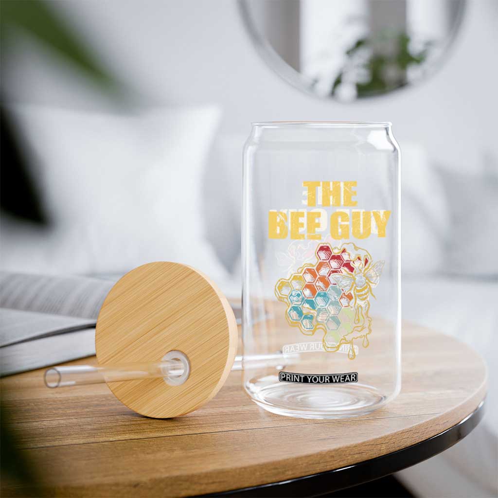 Funny Beekeeper Glass Can The Bee Guy Insect Animal Lover TS11 Print Your Wear