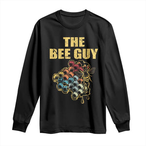 Funny Beekeeper Long Sleeve Shirt The Bee Guy Insect Animal Lover TS11 Black Print Your Wear