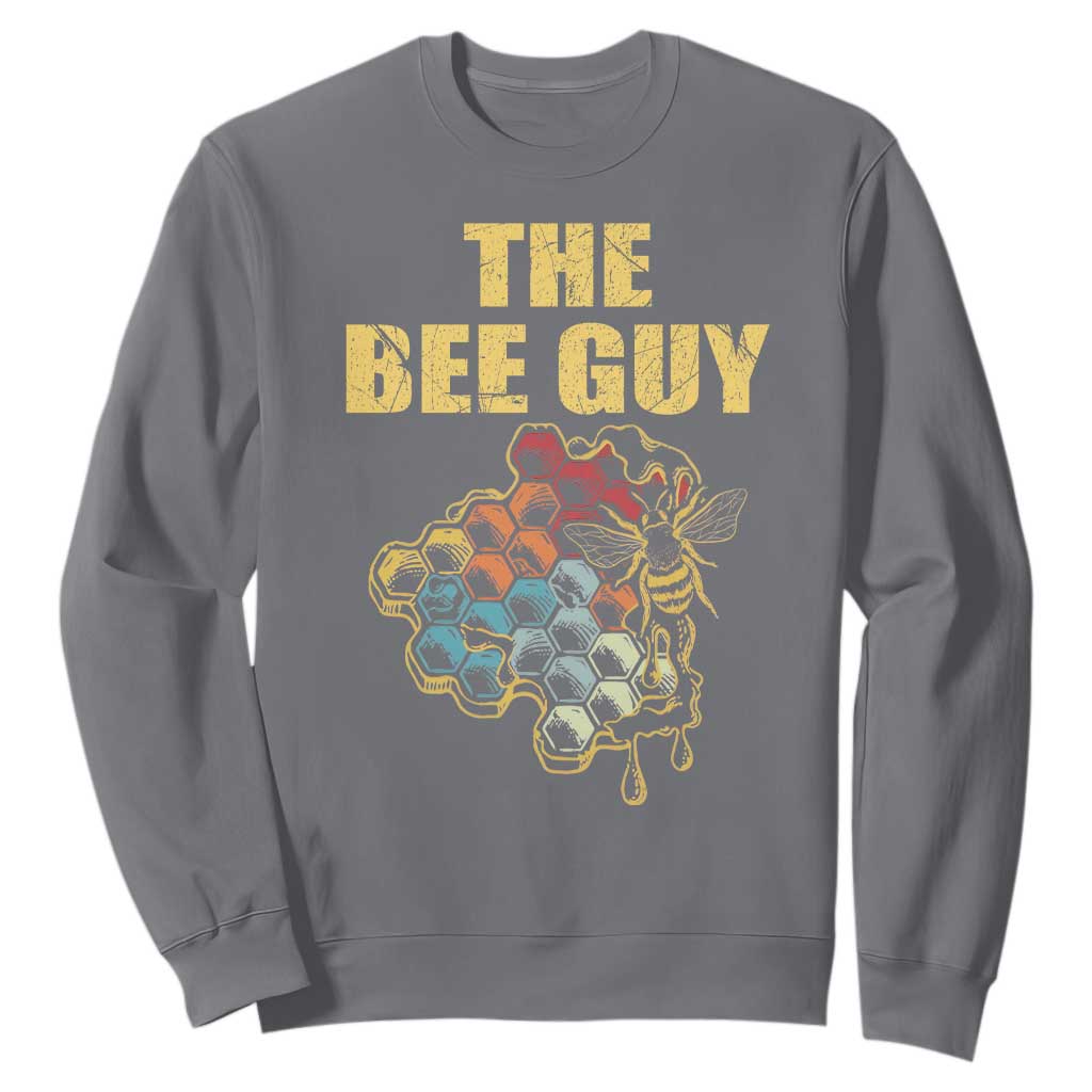 Funny Beekeeper Sweatshirt The Bee Guy Insect Animal Lover TS11 Charcoal Print Your Wear
