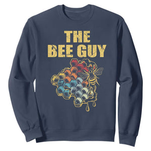 Funny Beekeeper Sweatshirt The Bee Guy Insect Animal Lover TS11 Navy Print Your Wear