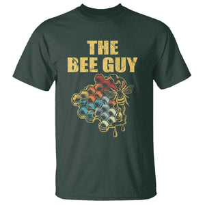 Funny Beekeeper T Shirt The Bee Guy Insect Animal Lover TS11 Dark Forest Green Print Your Wear