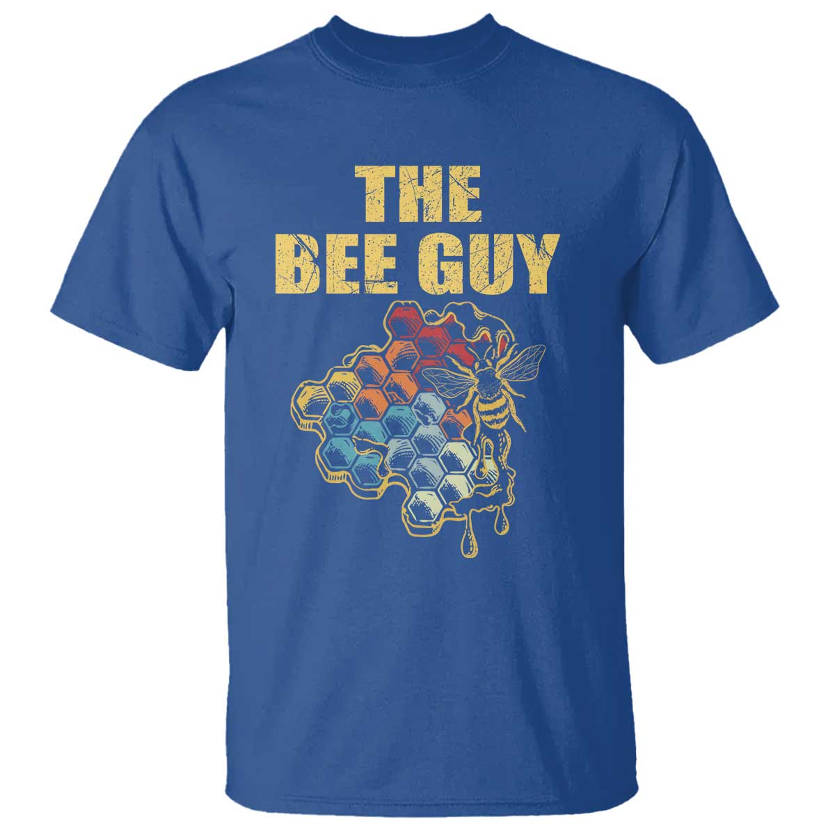 Funny Beekeeper T Shirt The Bee Guy Insect Animal Lover TS11 Royal Blue Print Your Wear