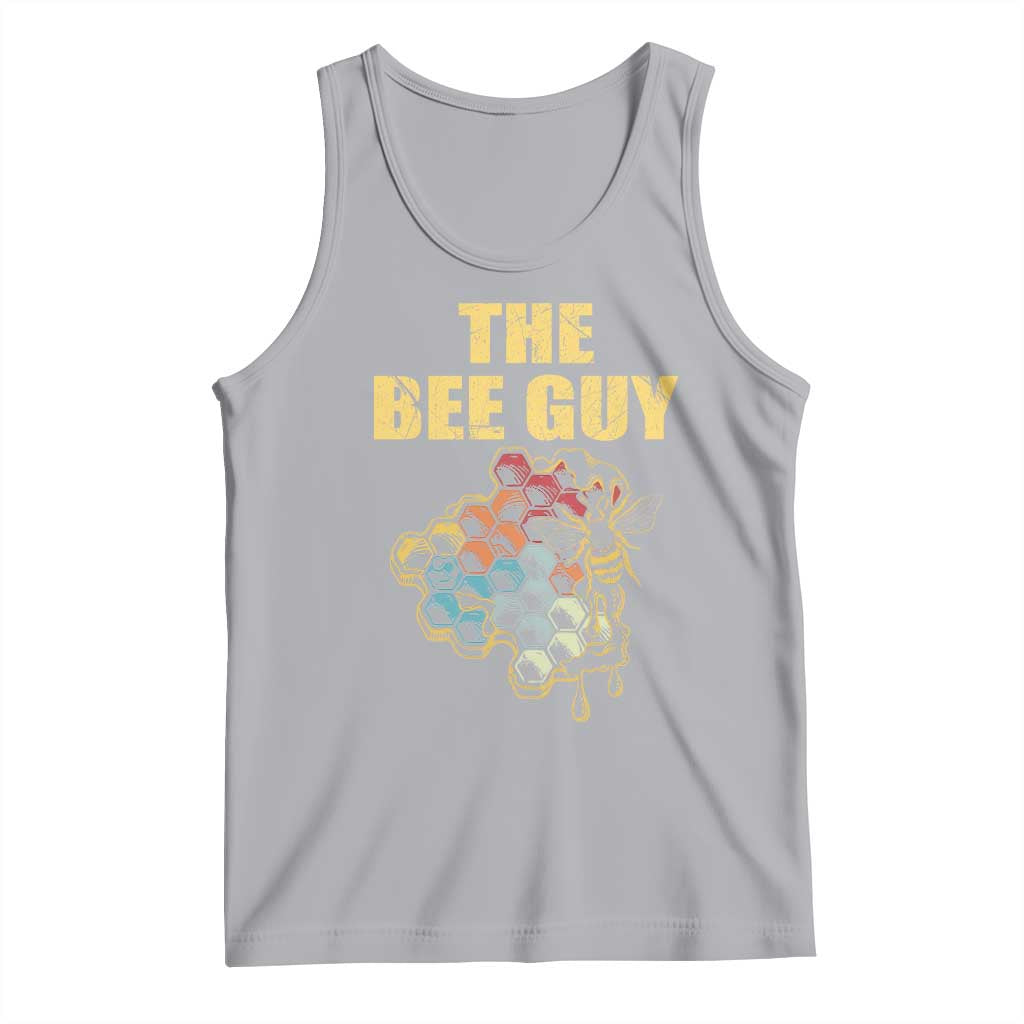 Funny Beekeeper Tank Top The Bee Guy Insect Animal Lover TS11 Athletic Heather Print Your Wear