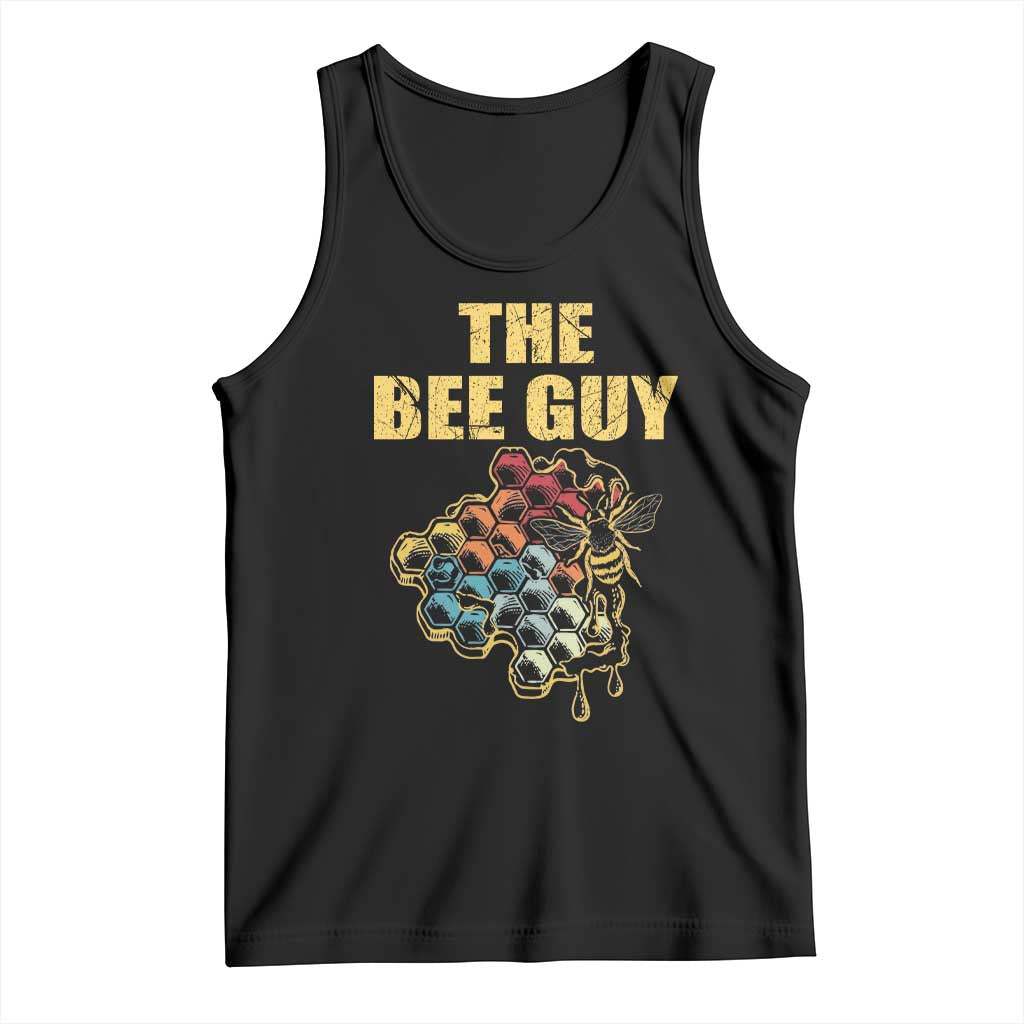 Funny Beekeeper Tank Top The Bee Guy Insect Animal Lover TS11 Black Print Your Wear
