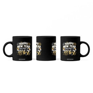 Funny 67 New Year Coffee Mug Happy New Year Welcome To 2026 7 TS11 Print Your Wear