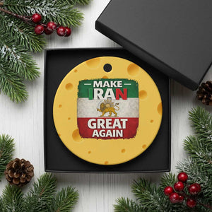 Make Iran Great Again Ceramic Ornament MIGA Vintage Persian Lion Flag TS11 1pc Yellow Cheese Print Your Wear