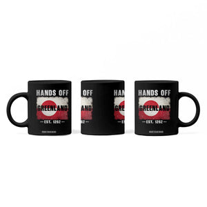 Hands Off Greenland Coffee Mug Greenland EST 1262 Political Protest TS11 Print Your Wear