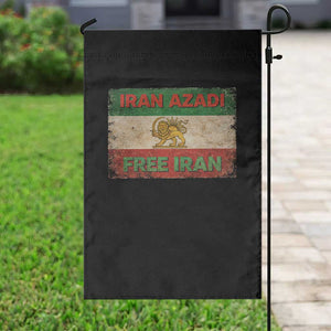 Iran Azadi Lion Sun Sword Flag Free Iran Revolution Garden Flag TS11 Print Your Wear