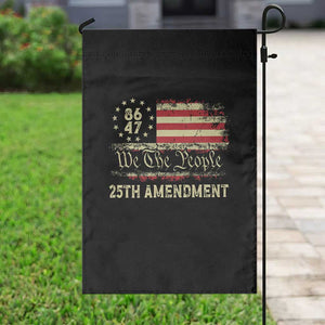 8647 Resist 25th Amendment Garden Flag Vintage American Flag TS11 Print Your Wear