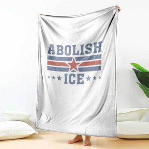 Abolish Ice Throw Blanket Resist Support Immigrants Refugees TS11 Print Your Wear
