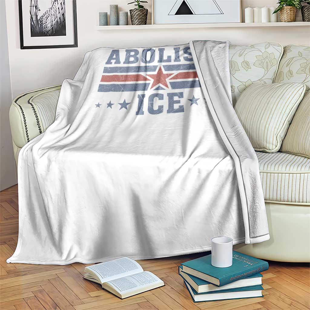 Abolish Ice Throw Blanket Resist Support Immigrants Refugees TS11 Print Your Wear