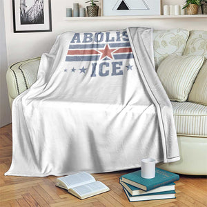 Abolish Ice Throw Blanket Resist Support Immigrants Refugees TS11 Print Your Wear