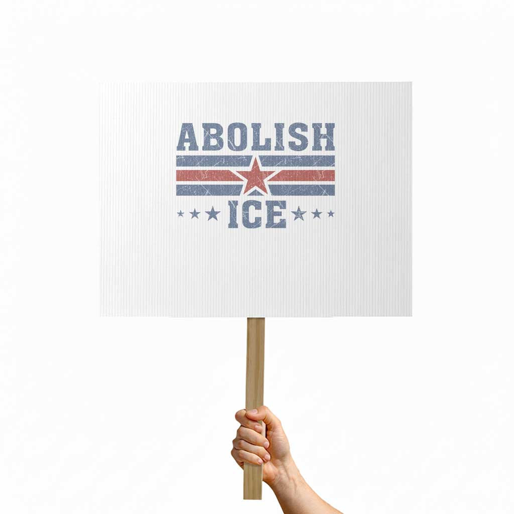 Abolish Ice Protest Sign Resist Support Immigrants Refugees TS11 Horizontal 18