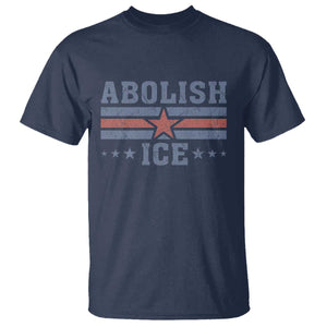 Abolish Ice T Shirt Resist Support Immigrants Refugees TS11 Navy Print Your Wear