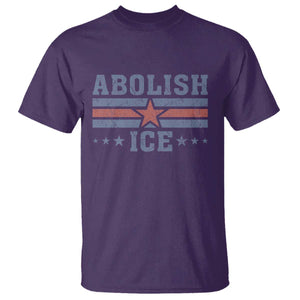 Abolish Ice T Shirt Resist Support Immigrants Refugees TS11 Purple Print Your Wear