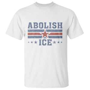 Abolish Ice T Shirt Resist Support Immigrants Refugees TS11 White Print Your Wear