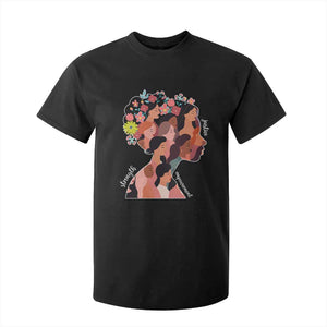 International Women's Day T Shirt For Kid Justice Strength Empowerment Feminist TS11 Black Print Your Wear