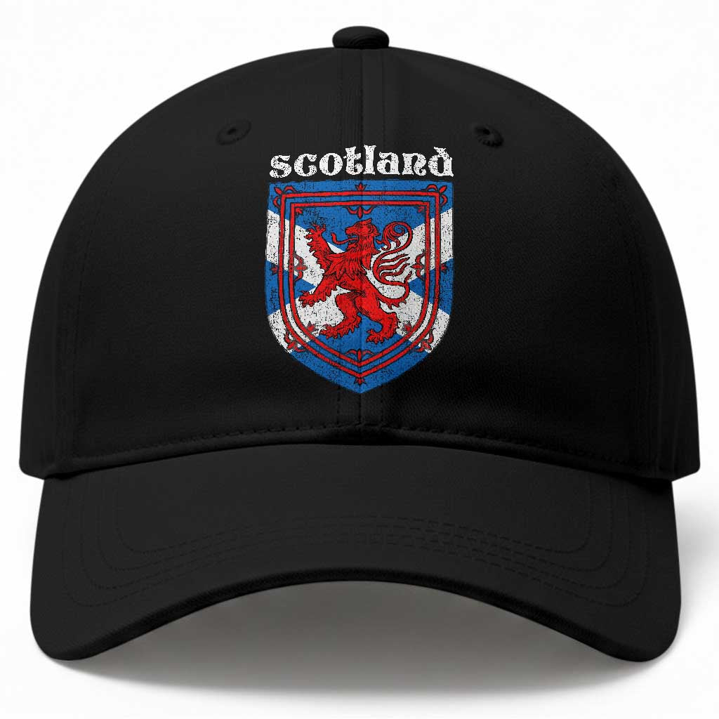 Scottish Pride Baseball Cap Scottish Rampant Lion Flag Scotland Coat of Arms TS11 Print Your Wear