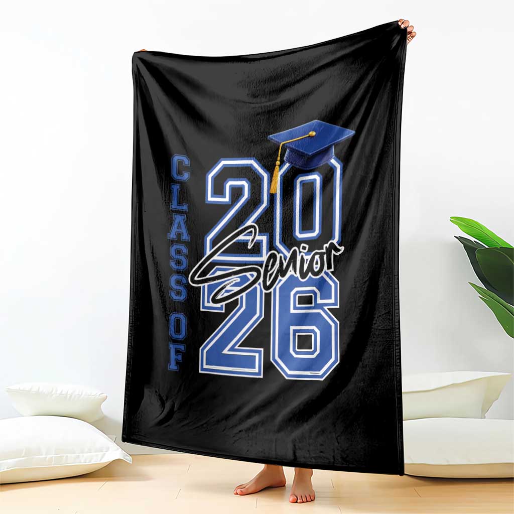 Class of 2026 Senior Throw Blanket School Graduation 26 TS11 Print Your Wear