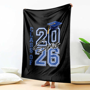 Class of 2026 Senior Throw Blanket School Graduation 26 TS11 Print Your Wear