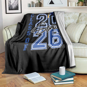 Class of 2026 Senior Throw Blanket School Graduation 26 TS11 Print Your Wear