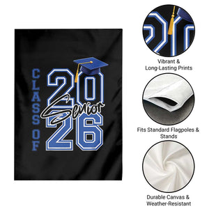 Class of 2026 Senior Garden Flag School Graduation 26 TS11 Print Your Wear