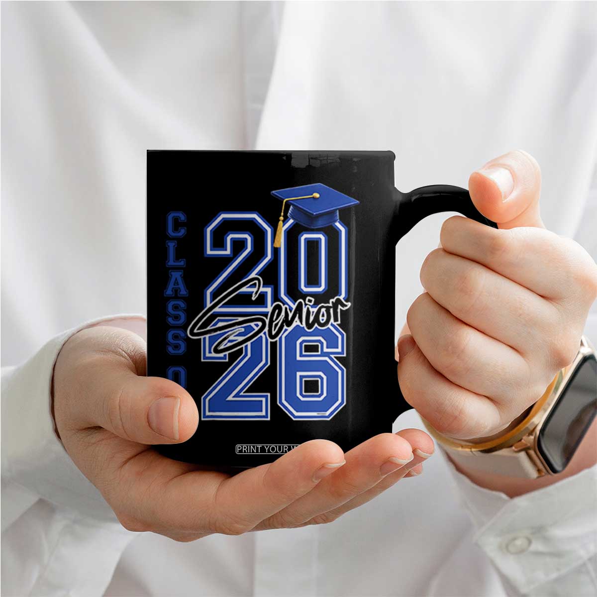 Class of 2026 Senior Coffee Mug School Graduation 26 TS11 Print Your Wear