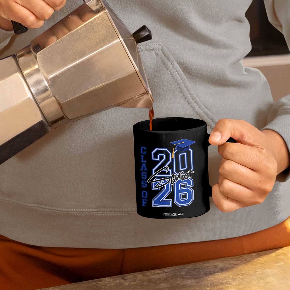 Class of 2026 Senior Coffee Mug School Graduation 26 TS11 Print Your Wear