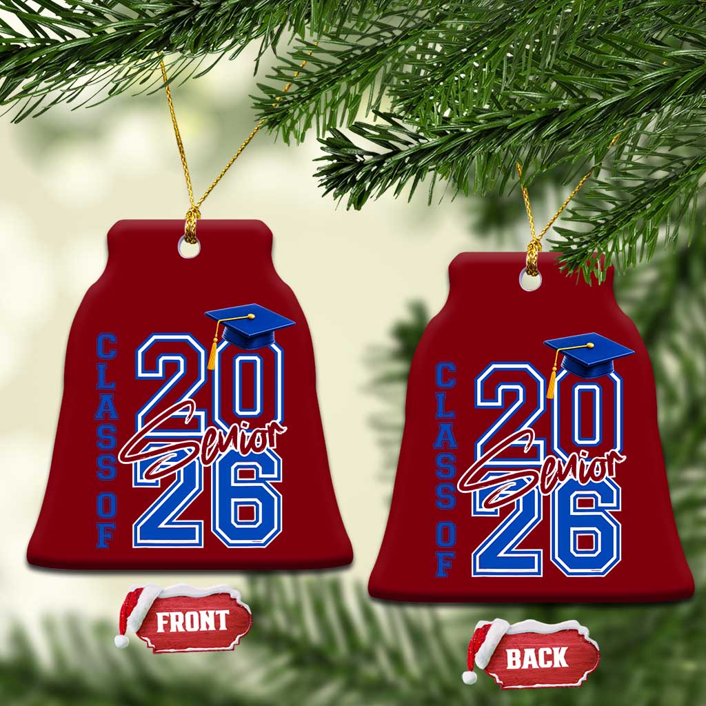 Class of 2026 Senior Ceramic Ornament School Graduation 26 TS11 Print Your Wear