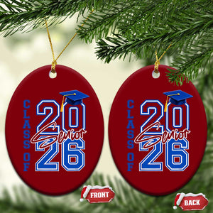 Class of 2026 Senior Ceramic Ornament School Graduation 26 TS11 Print Your Wear