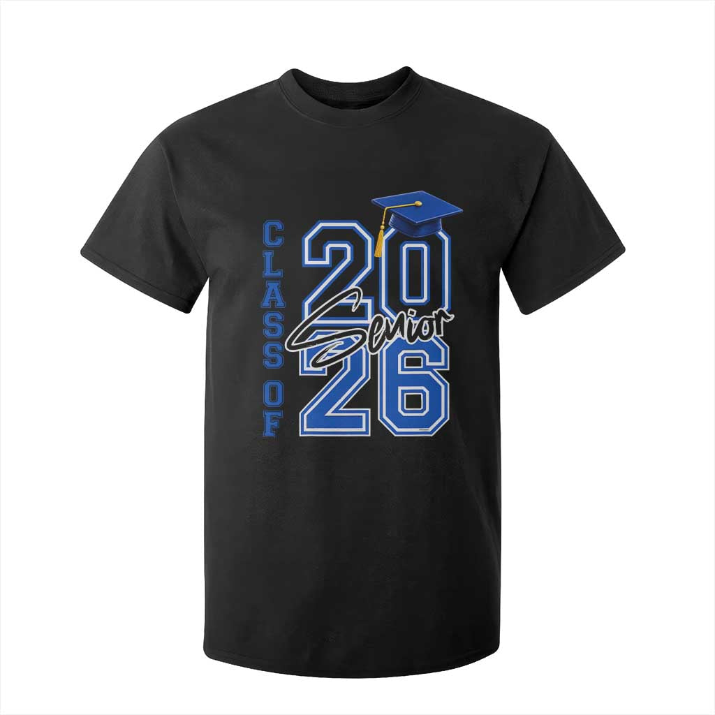 Class of 2026 Senior T Shirt For Kid School Graduation 26 TS11 Black Print Your Wear
