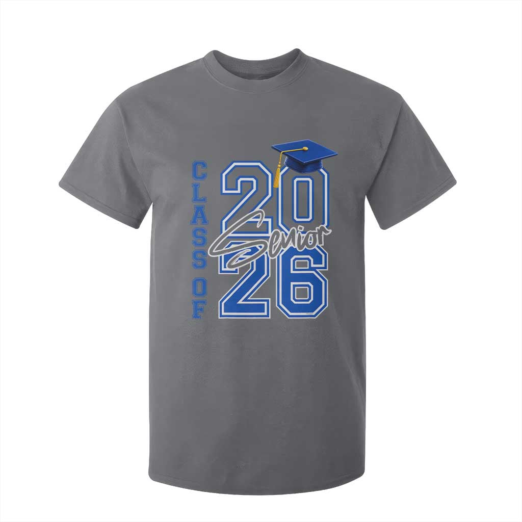 Class of 2026 Senior T Shirt For Kid School Graduation 26 TS11 Charcoal Print Your Wear