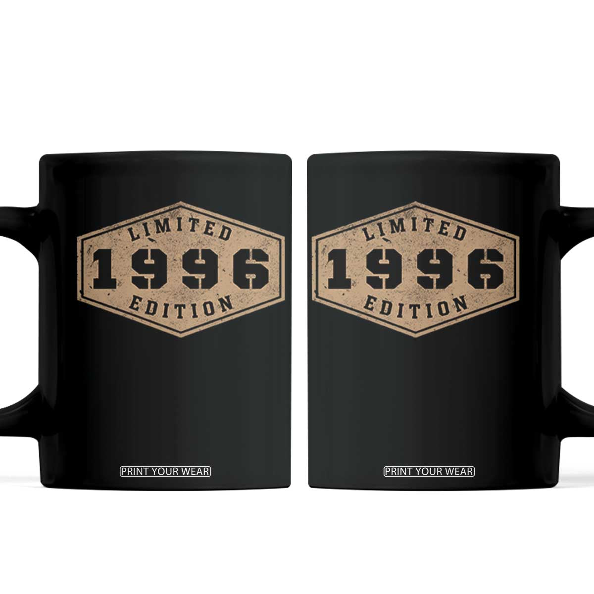 30th Birthday Coffee Mug 1996 Limited Edition Gifts For Turning 30 TS11 Black Print Your Wear