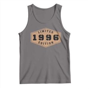 30th Birthday Tank Top 1996 Limited Edition Gifts For Turning 30 TS11 Deep Heather Print Your Wear