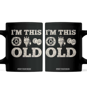 I Am This Old Funny Classic Car Parts Mechanic Coffee Mug