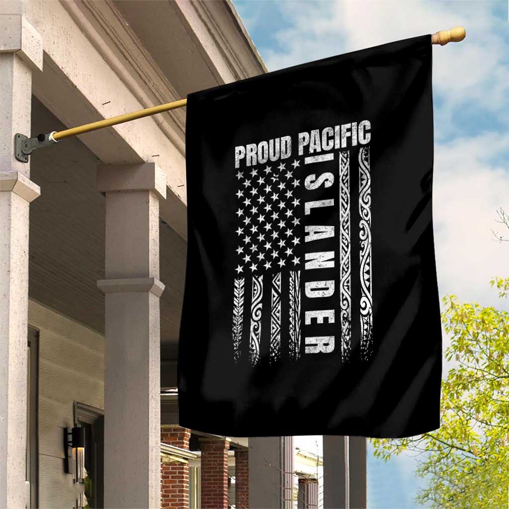 Proud Pacific Islander Garden Flag AAPI Heritage Month Polynesian Tribal American Flag TS11 Print Your Wear