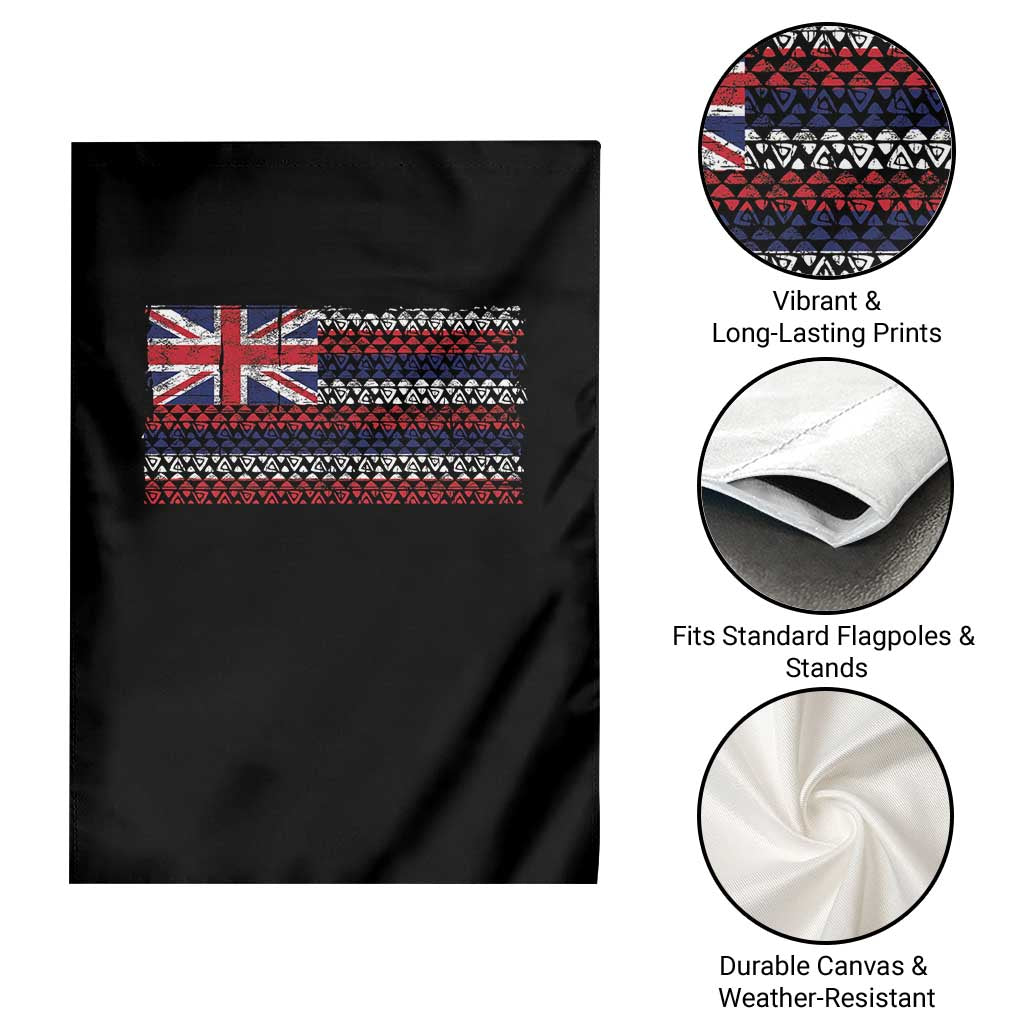 Hawaiian Tribal Flag State of Hawaii Garden Flag TS11 Print Your Wear