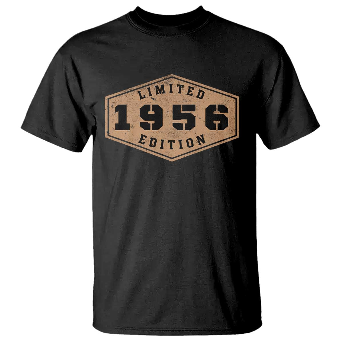 70th Birthday T Shirt 1956 Limited Edition Gifts For Turning 70 TS11 Black Print Your Wear