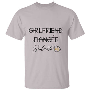 Funny Bride T Shirt Girlfriend Fiance Soulmate Engagement Honeymoon Vacation Diamond Ring TS11 Ice Gray Print Your Wear