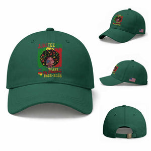 Juneteenth 160 Years Of Freedom Baseball Cap African American Pride TS11 Baseball Cap Universal Fit Irish Green Print Your Wear