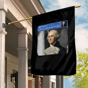 There is Motion At Your Front Door George Washington Meme Garden Flag TS11 Print Your Wear