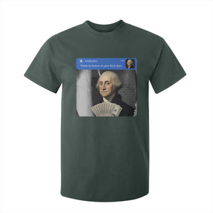 There is Motion At Your Front Door George Washington Meme T Shirt For Kid TS11 Dark Forest Green Print Your Wear