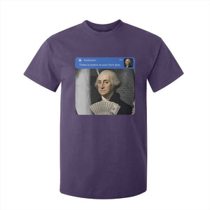 There is Motion At Your Front Door George Washington Meme T Shirt For Kid TS11 Purple Print Your Wear