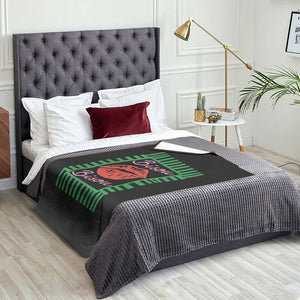 French Bisous Paris Vacation Retro Summer Vibes Throw Blanket TS11 Print Your Wear