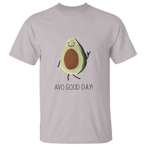 Avocado T Shirt Avo Good Day Cute Fruit TS11 Ice Gray Print Your Wear