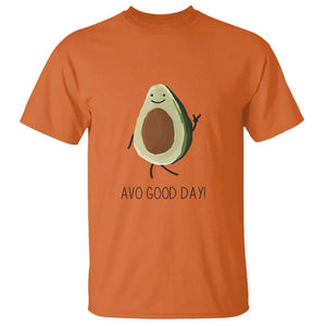 Avocado T Shirt Avo Good Day Cute Fruit TS11 Orange Print Your Wear